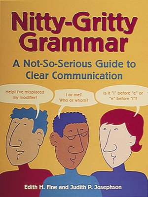 Nitty-Gritty Grammar - ebook